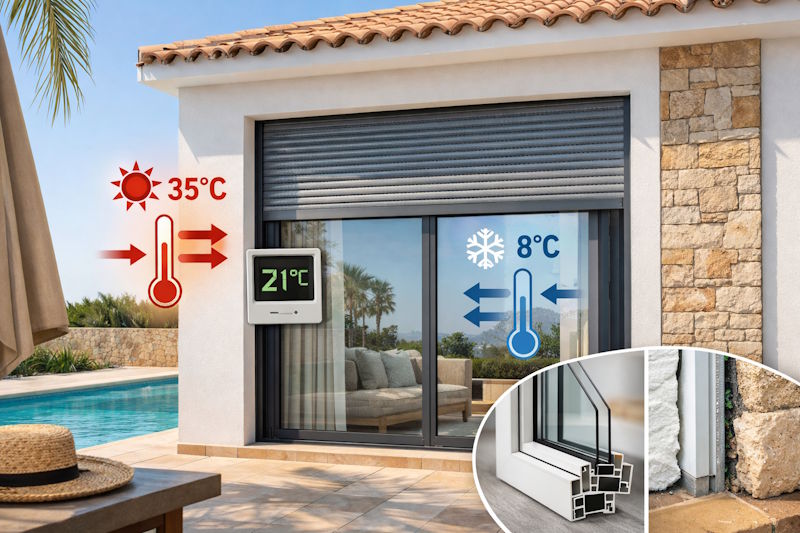 Ventajas del aislamiento de ventanas