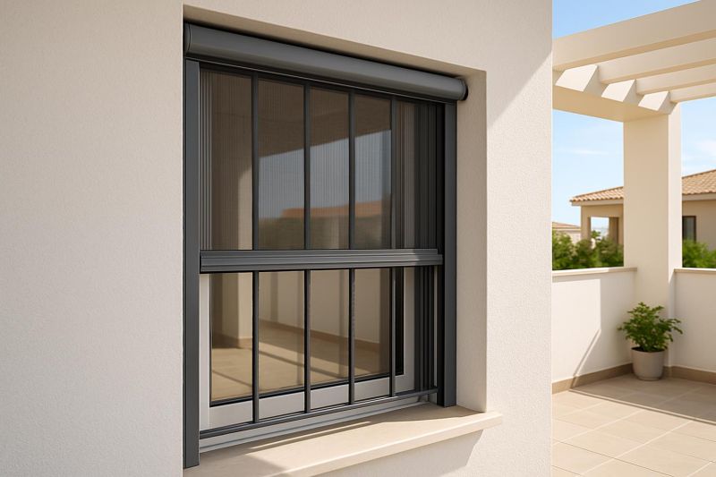 mosquiteras adaptadas a ventanas difíciles o con obstáculos