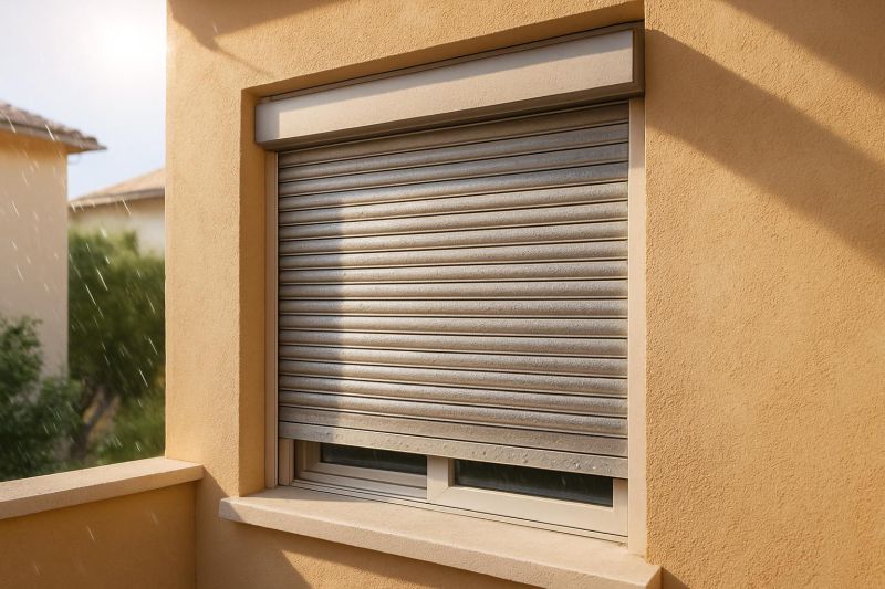 factores durabilidad persianas aluminio sol lluvia uso desgaste