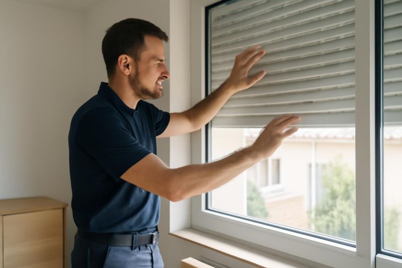 revisión periódica de persiana de aluminio en vivienda española